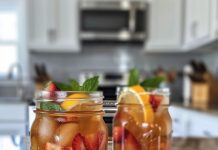 My nana used to make this in huge batches and gift them to neighbors in mason jars! Now I’m doing the same