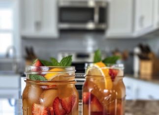 My nana used to make this in huge batches and gift them to neighbors in mason jars! Now I’m doing the same