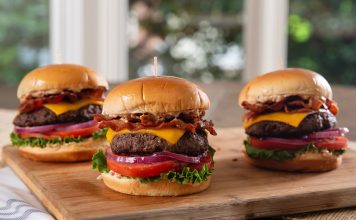 bacon cheeseburgers to die for