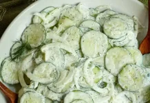 German Cucumber Salad