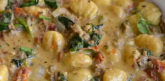 Creamy Gnocchi Pasta