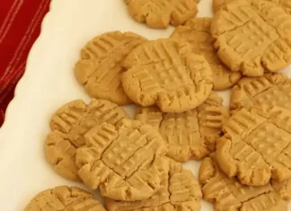 Soft Peanut Butter Cookies