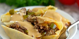 Philly Cheesesteak Stuffed Shells