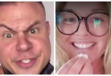 Dentists Issue Warning After Viral Trend Has People Cleaning Their Teeth With Magic Erasers