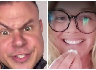Dentists Issue Warning After Viral Trend Has People Cleaning Their Teeth With Magic Erasers