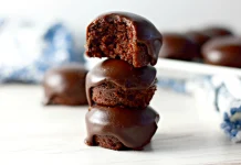 Texas Sheet Cake Bites