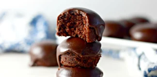 Texas Sheet Cake Bites