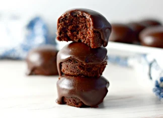 Texas Sheet Cake Bites