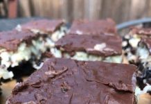 Homemade MOUNDS CAKE