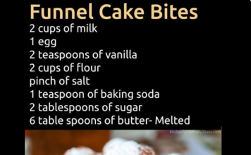 Funnel Cake Bites