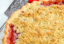 STRAWBERRY RHUBARB PIE