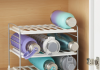 This Organizer is Just What You Need If Your Cabinets Are Overflowing With Water Bottles