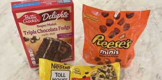 Reese’s Peanut Butter Earthquake Cake