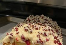 Cranberry Orange Bread with Simple Glaze
