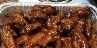 BBQ Wings Homemade Sauce