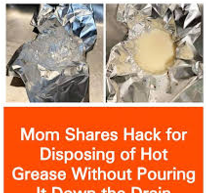 Mom Shares Game-Changing Hack for Disposing of Hot Grease Without Pouring It Down the Drain