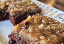 GERMAN CHOCOLATE SHEET CAKE