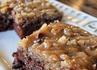 GERMAN CHOCOLATE SHEET CAKE
