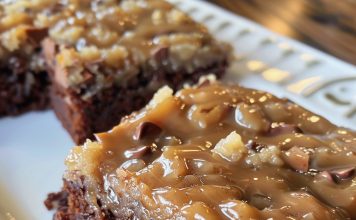 GERMAN CHOCOLATE SHEET CAKE