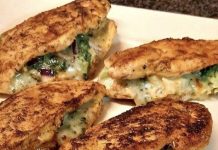 Broccoli Cheese Stuffed Chicken Breast