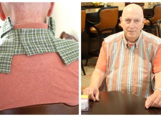 These Adult Bibs That Look Like Button-Up Shirts Are a Great Way to Restore Dignity to Those Who Need Them