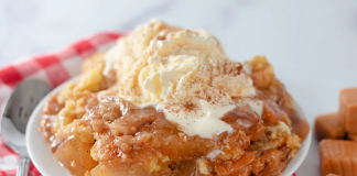 Caramel Apple Dump Cake