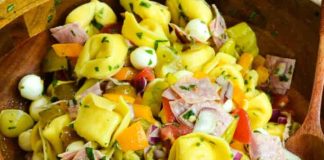 Italian Tortellini Pasta Salad