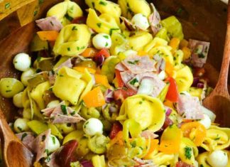 Italian Tortellini Pasta Salad