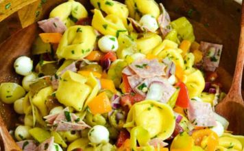 Italian Tortellini Pasta Salad