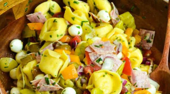 Italian Tortellini Pasta Salad