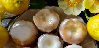 Delicious Homemade Lemon Blossoms