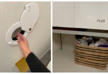 People on TikTok Are In Awe of Mom’s Laundry Chute In Her Single Level Home