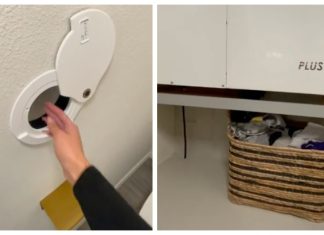 People on TikTok Are In Awe of Mom’s Laundry Chute In Her Single Level Home