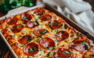 Irresistible Pizza Casserole Delight