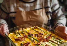 You Won’t Believe This Cheesy Asparagus Casserole
