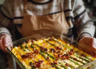 You Won’t Believe This Cheesy Asparagus Casserole