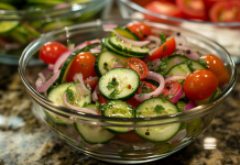 Marinated Cucumbers, Onions, and Tomatoes: A Taste of Summer