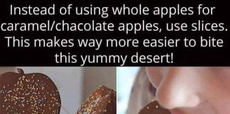 Caramel Apple Slices Bar