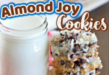 4-ingredient Almond Joy Cookies