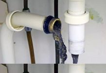 Here’s the secret to cleaning drain pipes, the plumbers’ method comes out
