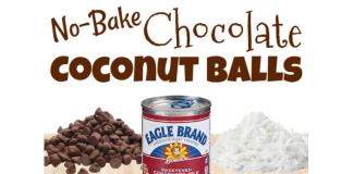 Chocolate Coconut Balls {5-ingredients}