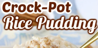 Crock Pot Rice Pudding