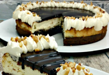 Hot Fudge Sundae Brownie Cheesecake