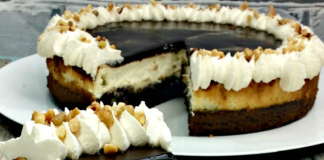 Hot Fudge Sundae Brownie Cheesecake