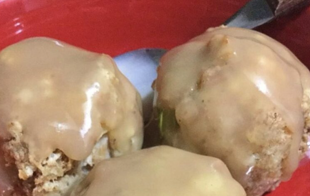 Leftover Turkey Stuffing Balls