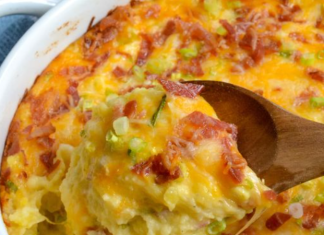 TWICE BAKED POTATO CASSEROLE