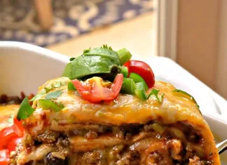 Beef Enchilada Casserole