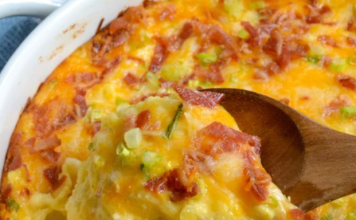 TWICE BAKED POTATO CASSEROLE