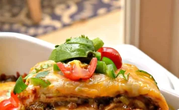 Beef Enchilada Casserole