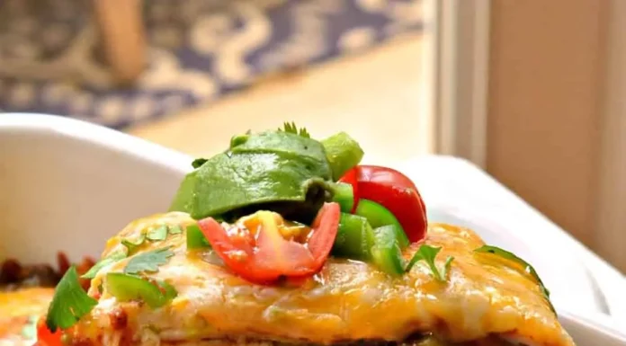 Beef Enchilada Casserole